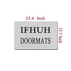 IFHUH Lake Life Doormat - Funny Welcome Mat for