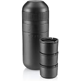 WACACO Minipresso Kit, Accessory for Minipresso GR, Larger Water Tank with 3 Filter Baskets, for Lungo Espresso