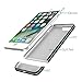 iPhone 8 Plus Case / iPhone 7 Plus Case, CaseCrown Lux Glider Case (Jet Black) w/ Glossy Finish & Felt Interior