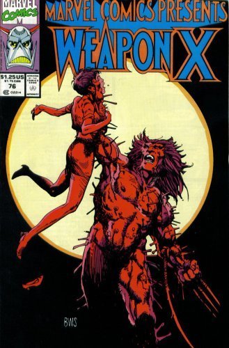 Marvel Comics Presents #76 : Wolverine as Weapon X, Shanna, Death's Head, & Woodgod (Marvel Comics)