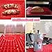 Wolecok Silicone Baking Mat, Set of 2 Cooking Pan Oven Tray Baking Sheet Pastry Mat 16