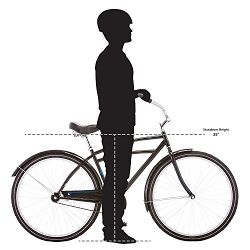 Schwinn S4016E Men's Gammon 26" Cruiser Bike, 18"/Medium, Black - Thumbnail 3