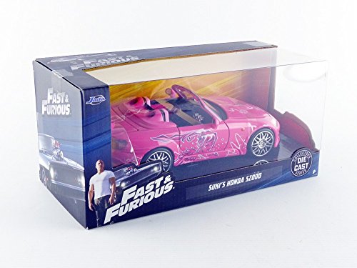 Suki's 2001 Honda S2000 Pink "Fast & Furious" Movie 1/24 Diecast Model Car by Jada