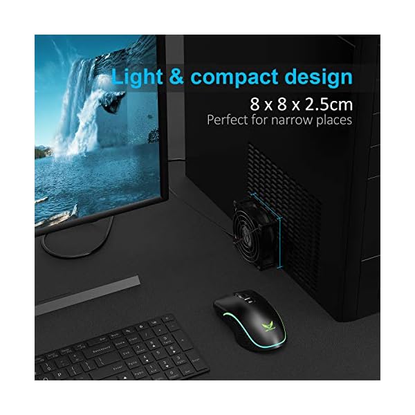 ELUTENG-80mm-Fan-with-LMH-3-Level-Speed-Switch-Metal-AC-Adapter-Fan-Cooling-Radiator-2900-RPM-Portable-AC-Adapter-Powered-Desktop-Fan-for-LaptopTV-BoxAV-cabintPS4-Black ELUTENG 80mm Fan with L/M/H 3 Level Speed Switch Metal AC Adapter Fan Cooling Radiator 2900 RPM Portable AC Adapter…