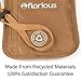Florious Passport Holder for Neck - Passport Pouch With RFID, Eco-Friendly, Best For Men and Women To Travel, Shop, Go Out