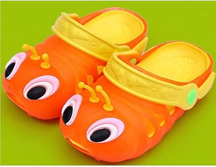 Amazon Co Jp Candy 可愛い ベビー 女の子男の子 サンダル 虫型 つま先 保護キッズシューズ おしゃれ きれいめ 子供 各サイズ 夏 水泳 海 24 14 6cm オレンジ ベビー マタニティ