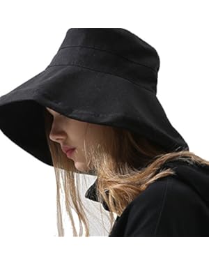 Simplicity Women’s Solid Colored Cotton Bucket Hat