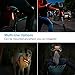 Bike Light ThorFire Bike Tail Light, Ultra Bright Bike Light USB Rechargeable, LED Bicycle Rear Light, Waterproof Helmet Light, 5 Light Mode with Red & Blue Light Fits on Any Road Bikes