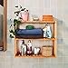 Trustiwood Bamboo Bathroom Shelf Adjustable 3-Tier Multifunctional Layer Rack Bathroom Kitchen Living Room Holder Wall Mounted Storage Organizer Standing Shelf