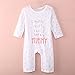 MIOIM Baby Boy Girl Newborn Love Mummy Daddy Romper Bodysuit Jumpsuit Outfit