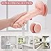 Thrusting Dildo Sex Toy for Women with 5 Thrusting & Rotating Actions 7 Vibration Modes for G Spot Clitoral Anal Stimulation, PALOQUETH Realistic Vibrating Dildo Vibrator Thruster 8.5 Inch