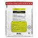 MMF Industries Cash Transmittal Bags | 12W x 16H | Pack of 100 | Unique Alphanumeric Numbering | Self-Sealing Adhesive | Four Tamper Indicators | Folded Bottom | Deposit Plastic Bags