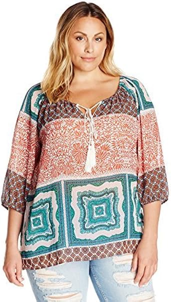 plus size peasant dress