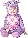 InCharacter Baby Girl's Huggable Hippo Costume, Purple, Small