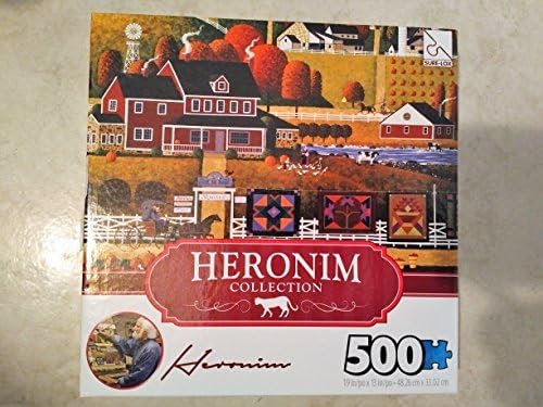 Amish Quilt Sale 500 Piece Puzzle