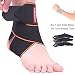 Ankle Brace,Adjustable Ankle Support Breathable Nylon Material Super Elastic and Comfortable One Size Fits all, Perfect for Sports, Protects Against Chronic Ankle Strain, Sprains Fatigue (orange) primary
