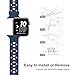 Alritz Band Compatible Iwatch 5, 38mm 40mm 42mm 44mm 4 Pack Soft Silicone Strap Band Replacement with Bumper Case for IWatch Series 5/4/3/2/1