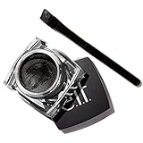 e.l.f. Cosmetics Cream Eyeliner for Smooth Lines That are Defined and Precise, Slanted Brush Included, Black