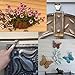 LEGLO No-Hole Needed Vinyl Siding Hooks Hangers for Hanging 8 Pack fot Picture Water Pump Wall Hooks for Hanging Frames