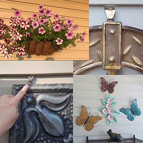 1 No+Hole+Hangers+Hanging+Mailbox+Planter