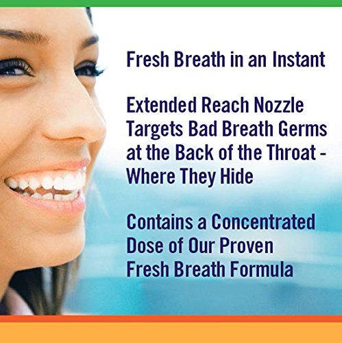 TheraBreath Fresh Breath Throat Spray with Green Tea, 1 Ounce (Pack of 3)