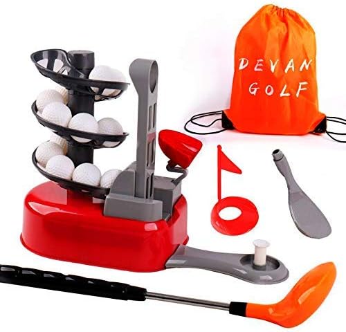 Devan Kids Golf Toys Set, Outdoor toys,Training Golf Ball, Exercise Gifts for 3 4 5 6 7 8 Year Old,Toddlers Boys Girls (Random Color)