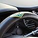 BDK Warner Brothers Scooby Doo Car Steering Wheel Cover - Non-Slip Ergonomic Grip Lining - Durable Faux Leather Steering Wheel Cover - Easy Installation 14.5-15.5 in Diameter Car Accessories (Black)
