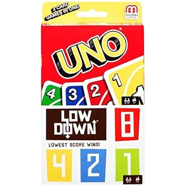 Amazon Com Uno Low Down Toys Games