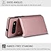 Galaxy S10 Plus Wallet Case, Samsung Galaxy S10 Plus Case with Credit Card Holder, Shuyo Premium Leather Kickstand Durable Shockproof Protective Cover Galaxy S10 Plus (6.4 inch) - Rose Gold