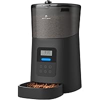 PETLIBRO Automatic Dog Feeder 6L Auto Dry Food Dispenser for Large Breed with Lock Lid for Naughty Pet, Timed Cat Feeder Low 