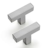 OYX Kitchen Cabinet knobs, 10 Pack 2in Single Hole
