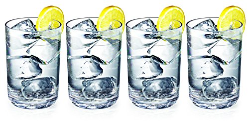 Drinique Elite Pint Unbreakable Tritan Beer Glasses, 16 oz (Set of 4), Clear - Thumbnail 2