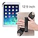 joylink Universal Tablet Hand Strap Holder, 360 Degrees Swivel Leather Handle Grip with Elastic Belt, Secure & Portable for 12.9