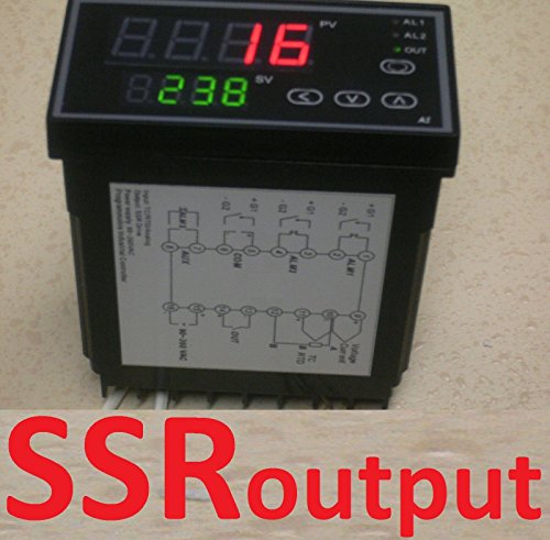 Ramp Soak Temperature Controller Kiln SSR Thermocouple Programmable Control 50S