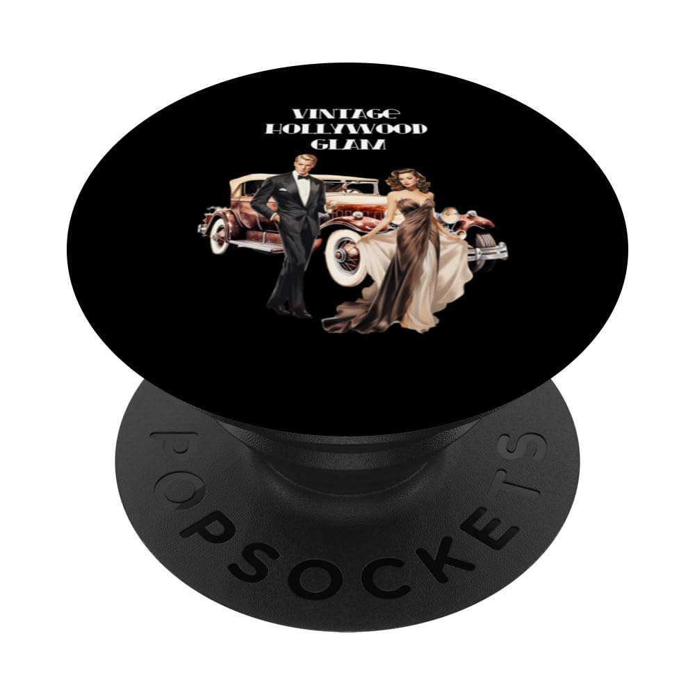 Vintage Hollywood Glam PopSockets Swappable PopGrip — image 1
