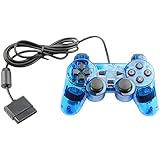 Controller for PS2 Playstation 2 Wired (Blue)