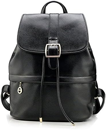 Cute Soft Leather Backpack Shoulder Bags Travel Daypacks for Women and Girls