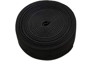 Black Elastic Band Spool Sewing Elastic Knitting Band Elastic Sewing Band (1.2 inch X 5.5 Yard)