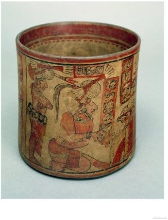 Mayan Vessel, Nebaj, Alta Verapaz, Guatemala, Ad700-800 Giclee Print Art (12 x 16 in)