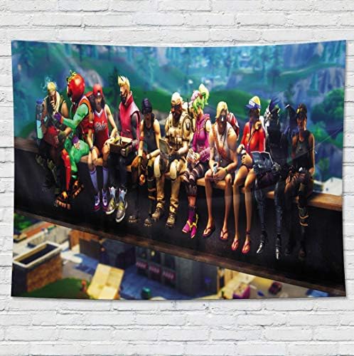 Almighty Wall Tapestry Party Backdrop 59x52inch Wall Hanging for Home Child Bedroom Dorm Wall Decor Video Game Party Decoration