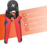 Flintronic Ferrule Crimping Tool, Self-Adjusting Ratchet Crimper, 23-7 AWG view 5