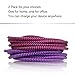 OKRAY 2 Pack 6ft\1.83M Durable Nylon Braided Micro USB 2.0 Charging Cable and Data Sync Charge Cord with Metal Connector for Android, HTC, Samsung, Nexus, Power bank (Hot Pink Purple)
