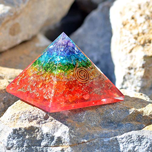 Energy Generator Orgone Pyramid for E-Energy Protection & Healing- meditation orgonite pyramids/crystal chakra - Image 8