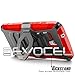 Alcatel OneTouch Fierce XL Case, Evocel [New Generation Series] Belt Clip Holster, Kickstand, & Dual Layer for Alcatel OneTouch Fierce XL 5054 (2015 Release), Red
