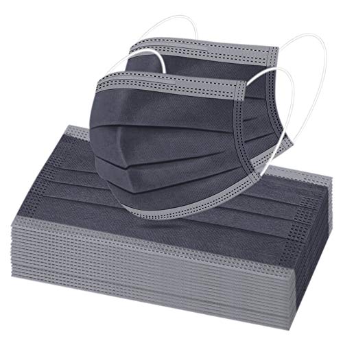 Disposable Face Masks, 3Ply Breathable Protective Face Masks Pack of