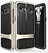VENA Galaxy S8 Plus Case, [vAllure] Wave Texture [Bumper Frame][CornerGuard Shockproof | Strong Grip] Slim Hybrid Cover for Samsung Galaxy S8 Plus (Gold/Black)