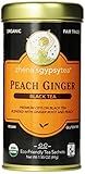 Zhena's Gypsy Tea, Peach Ginger,1.55 oz(44g),  22 Count Tea Sachet