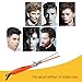 inkint Rotating Curling Wand 9mm Small Size Long Barrel Hair Curling Iron with Display 4 Grades Heat Control for Men Women Kids Children (9mm)