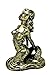 Beautifullt Ornate Sexy Nude Mermaid Bronze Finish Statue Figure