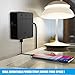 Wall Mountable Power Strip with USB Ports, TESSAN 3 Outlets Charging Station with 4 USB Smart Charging Port (3 USB-A and 1Type C Port),Desktop 5 Ft Extension Cord for Nightstand,Office,Travel,Kitchen